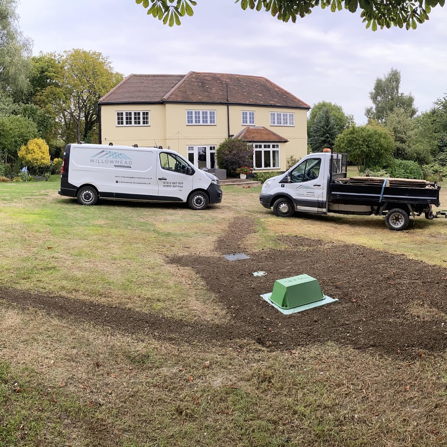 Much Hadham - Finished & seeded 