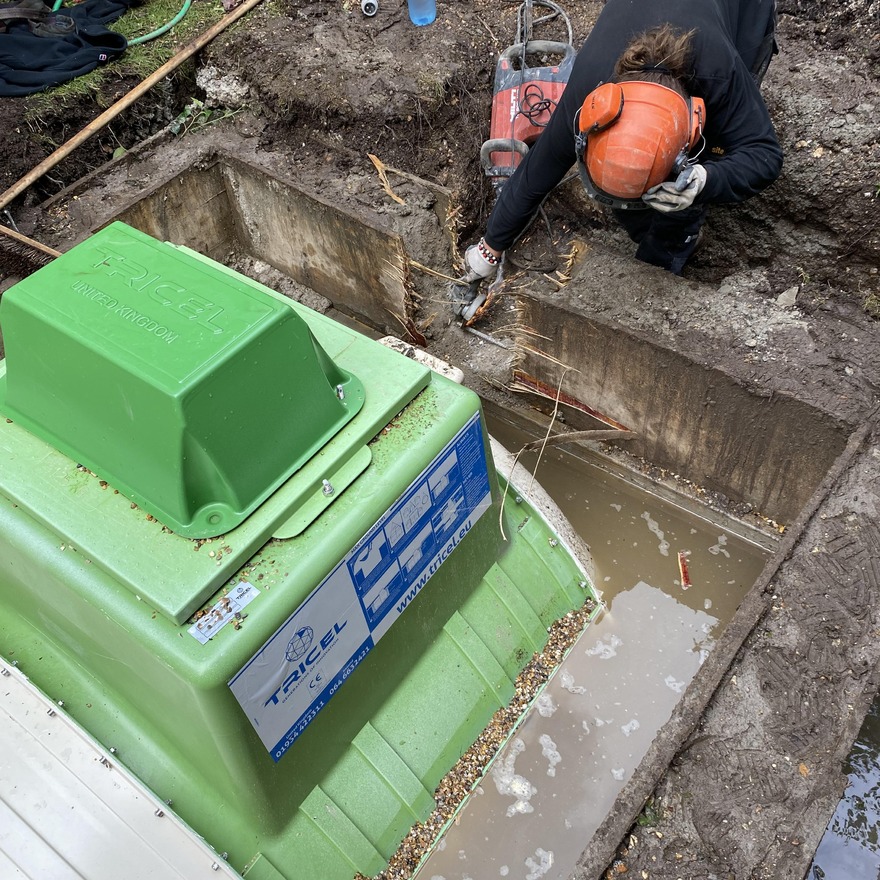 High Water Table Work - Hertingfordbury 