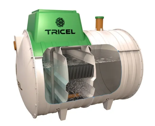 Tricel Novo sewage treatment plant